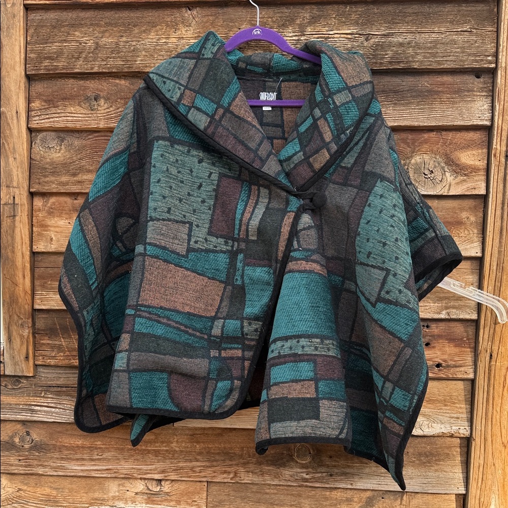 SILVERADO blanket like shawl